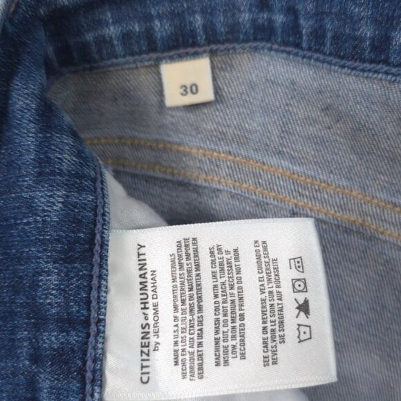 CITIZENS OF HUMANITY Women's Jeans 30 Premium Vintage Cara High Cigarette Ankle - Picture 13 of 13